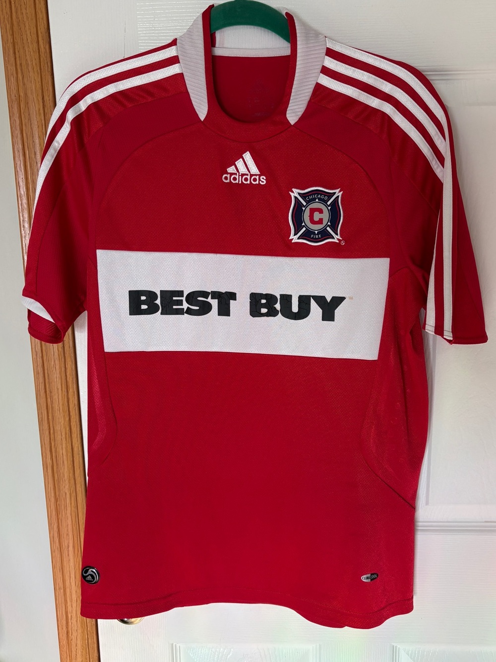 Vintage Chicago Fire USA Soccer Football Jersey
